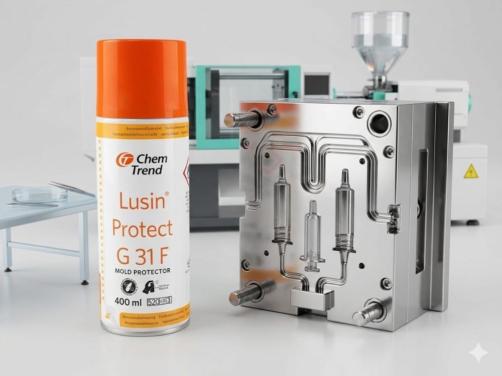LUSIN PROTECT G31F Wax Bazlı Kalıp Koruyucu (Korozyon Önleyici) ve Yağlayıcı